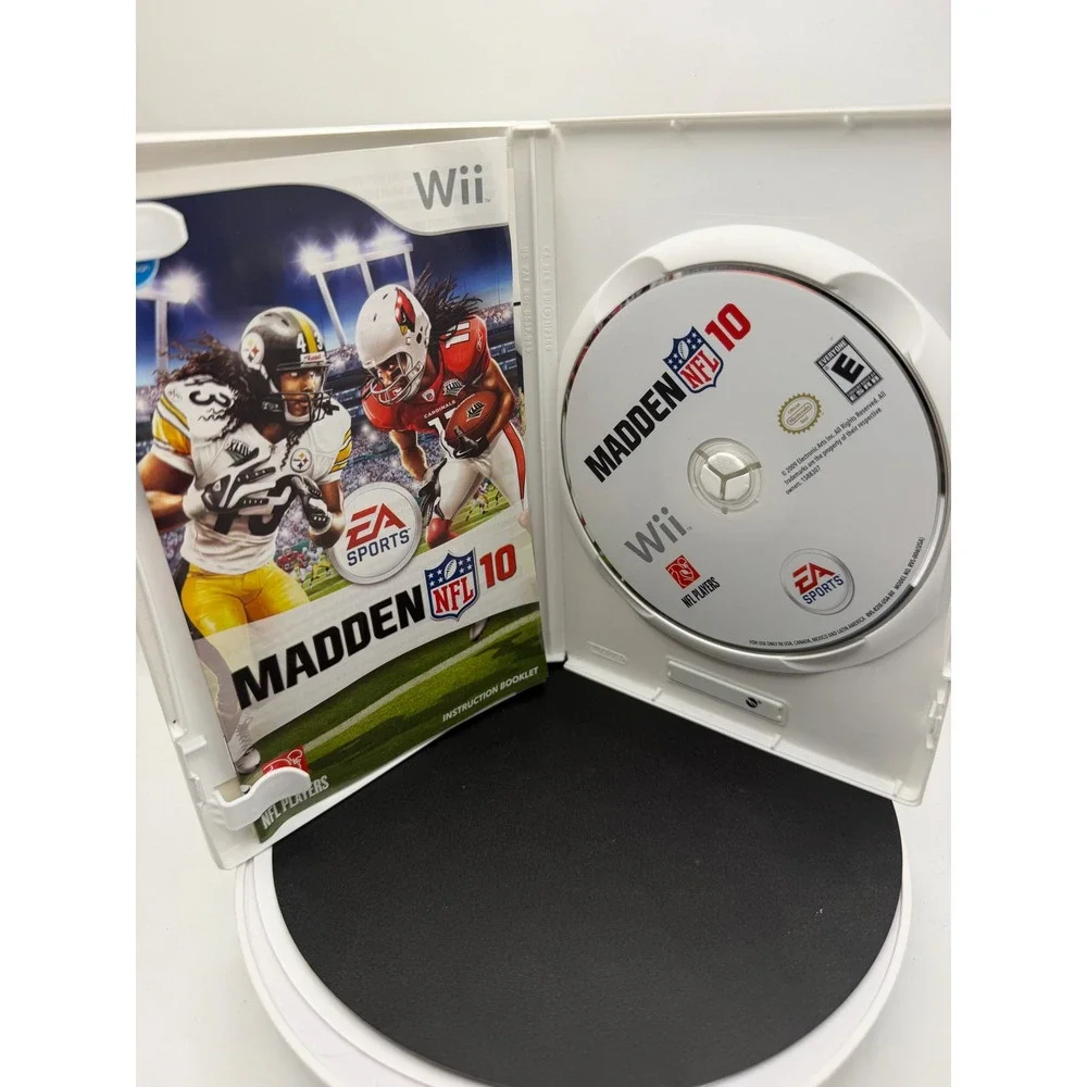 Madden NFL‎ 10 Nintendo Wii EA Sports Football Game with Manual RVL P R2IE
